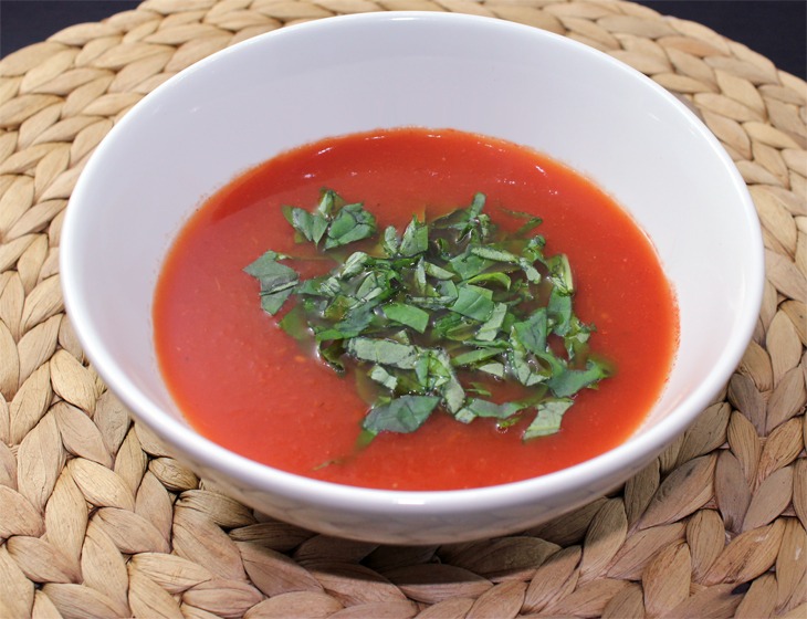 Leichte Tomatensuppe - el gusto