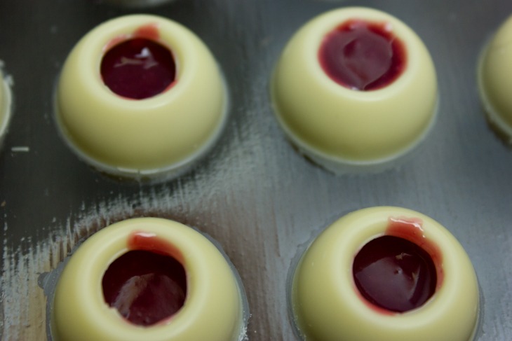 Himbeerpralinen