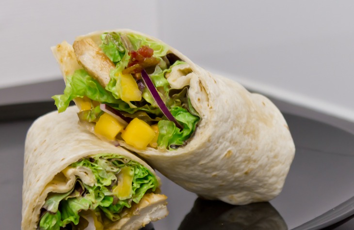 Mango Puten Wrap – el gusto