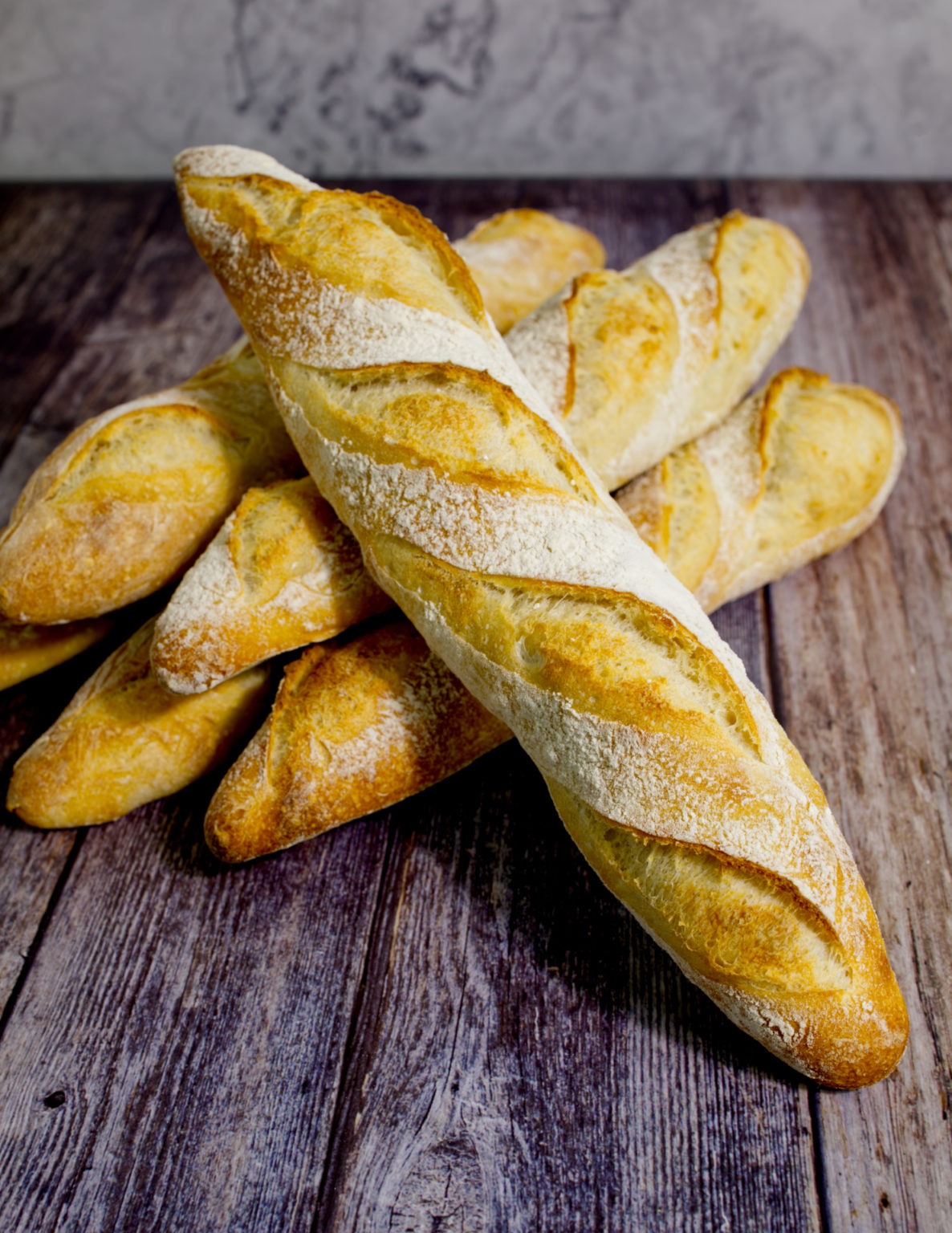 Französisches Baguette mit Sauerteig - einfach zuhause backen - el gusto