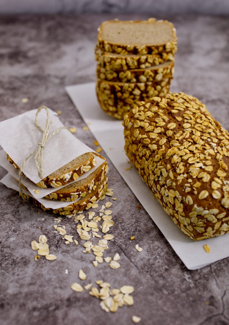 Pausenbrot - Roggenmischbrot mit Haferflocken - el gusto