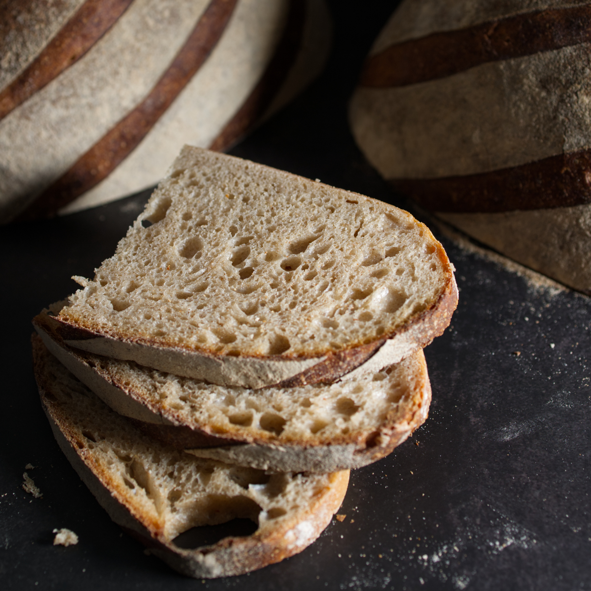 Einfaches Landbrot mit Sauerteig - el gusto