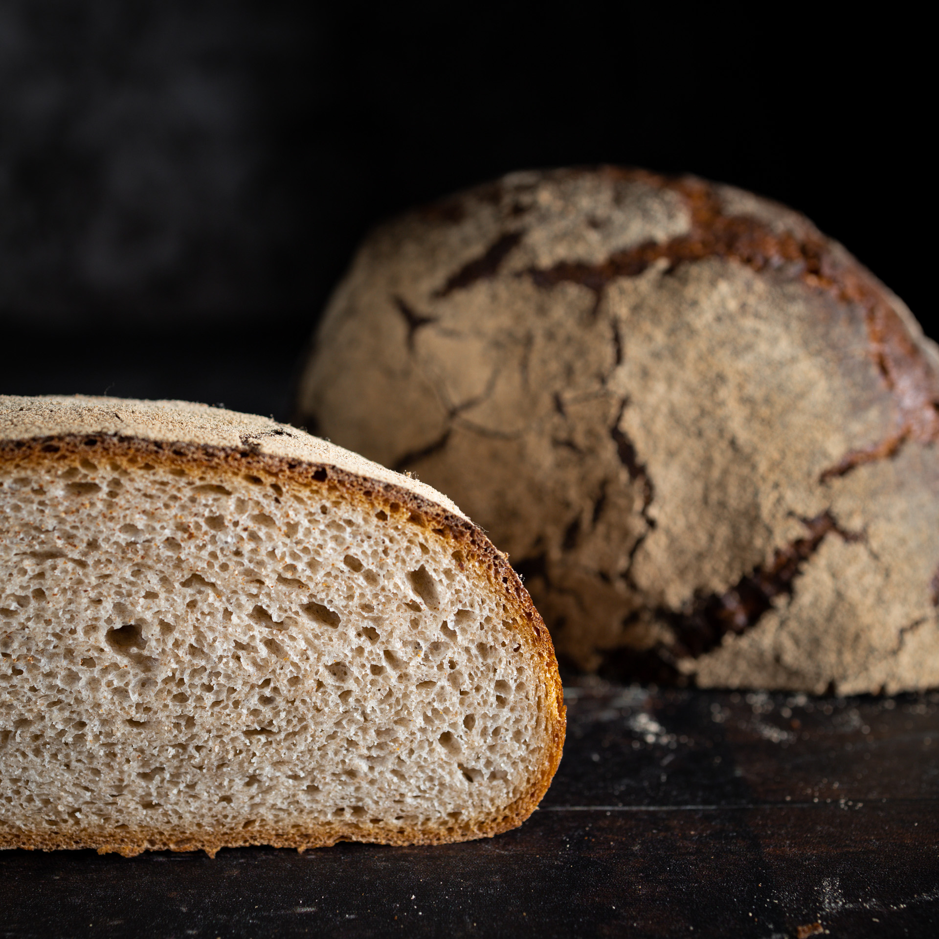 Auffrischbrot – einfaches Mischbrot – el gusto