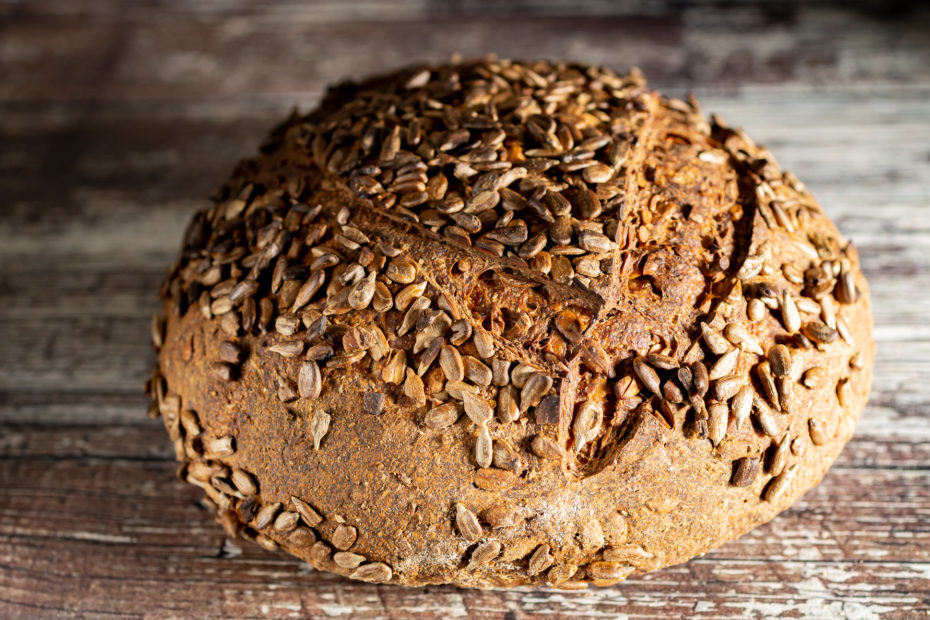 Vollkornbrot mit Sonnenblumenkernen - el gusto